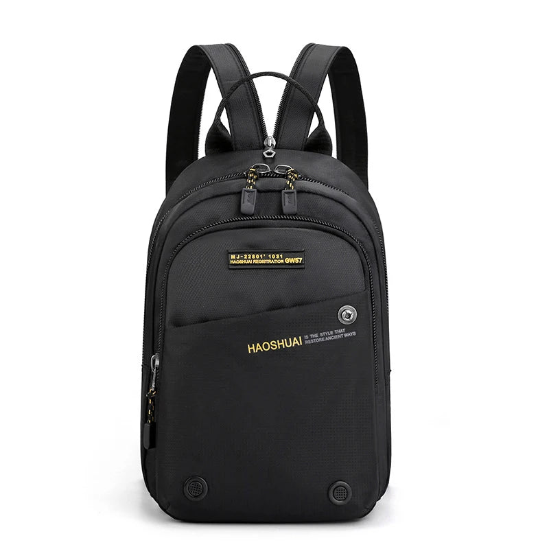 Men's Chest Bag Sling Backpack Travel Outdoor Small Cross Body Bags