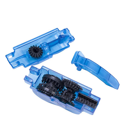 Portable Bike Chain Cleaner Kit Brush Scrubber Tool for MTB Road Cycling