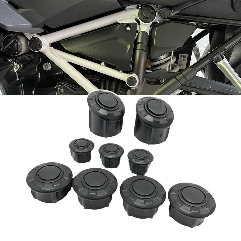For BMW R1200GS R1250GS R 1200 GS LC Adventure ADV R 1250 GS Adventure 2014-2023 2022 2021 Motorcycle Frame Hole Caps Cover Plug-EXPROTAS