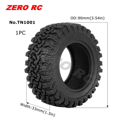 1.9" Crawler Tire for 1/10 RC Car Axial Traxxas D90 SCX10 Wheels