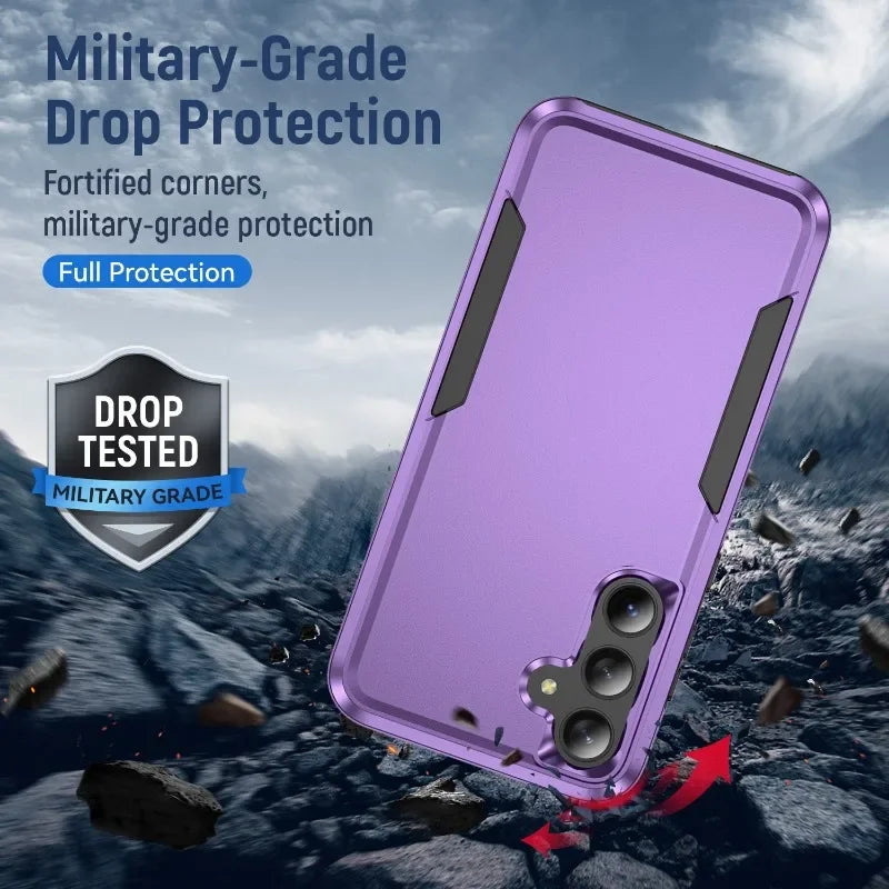 Shockproof Armour Phone Case for Samsung Galaxy A05S A14 A54 A35 A32 A52