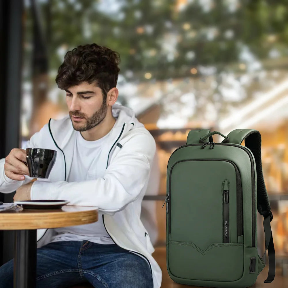 Heroic Knight Men Business Backpack Multifunction Slim Laptop Bags For Women outdoors Waterproof pack Aesthetic Backpack Design-EXPROTAS