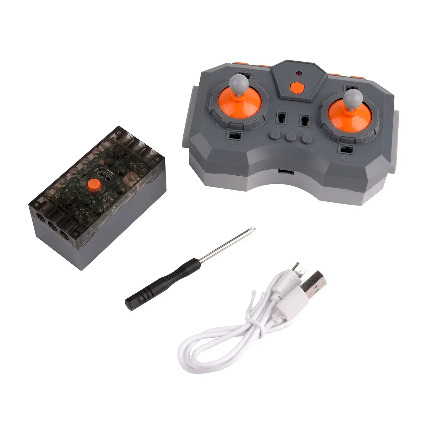 Lithium Battery Box 8-Way Remote Control MOC Building Blocks 6.0 Set