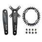 MTB Bike Crankset 170mm Narrow Wide Chainring Bucklos Single Arm