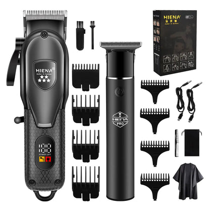 Hair Trimmer Professional Cordless Clippers Electric Beard Shaver 10mm
