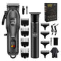 Hair Trimmer Professional Cordless Clippers Electric Beard Shaver 10mm