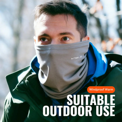Winter Neck Gaiter Scarf Face Cover Fleece Windproof for Men Women