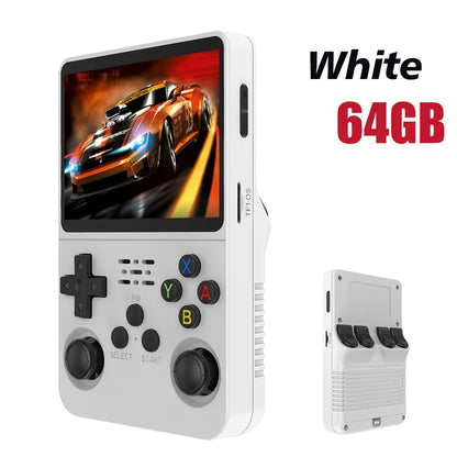 Open Source R36S Retro Handheld Video Game Console Linux System 3.5 Inch IPS Screen Portable Pocket Video Player 64GB 128G Games-EXPROTAS