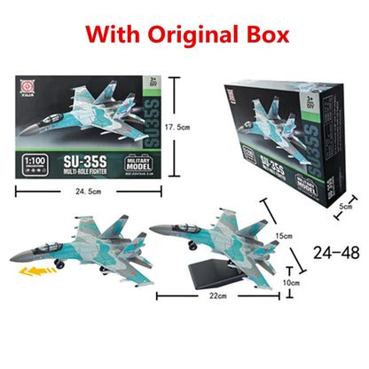 Military Building Blocks Fighter Aircraft A-10 F14 Model Toy for Boys