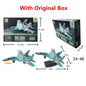 Military Building Blocks Fighter Aircraft A-10 F14 Model Toy for Boys