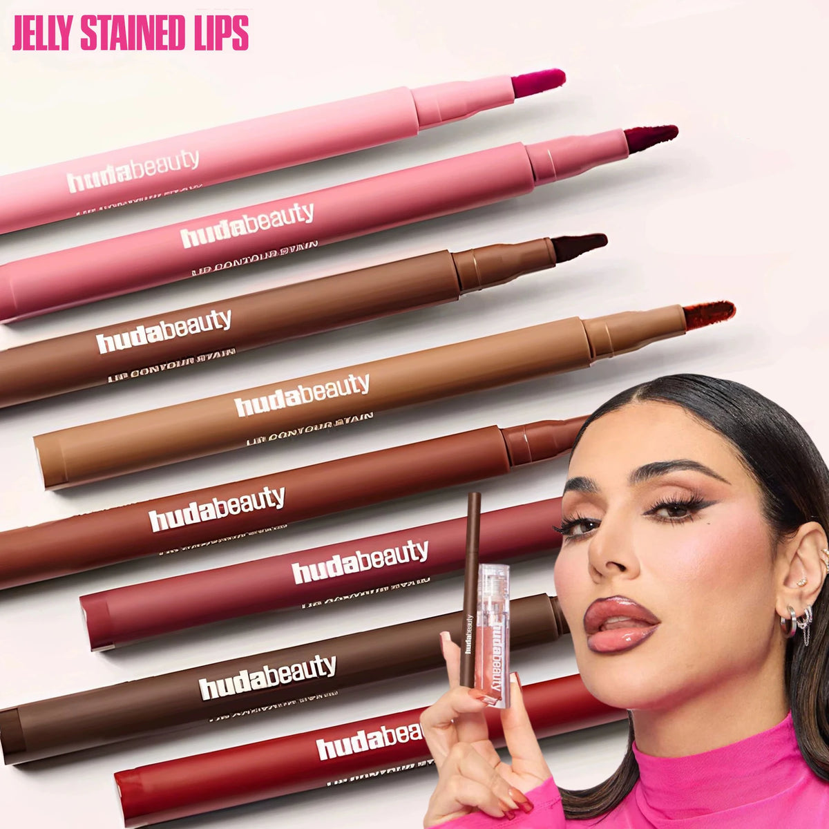 Nude Matte Waterproof Lip Liner Pencil Velvet Long Lasting Makeup for Woman