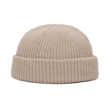 Winter Warm Beanies Wool Knitted Hat Casual Unisex Adult Men Female