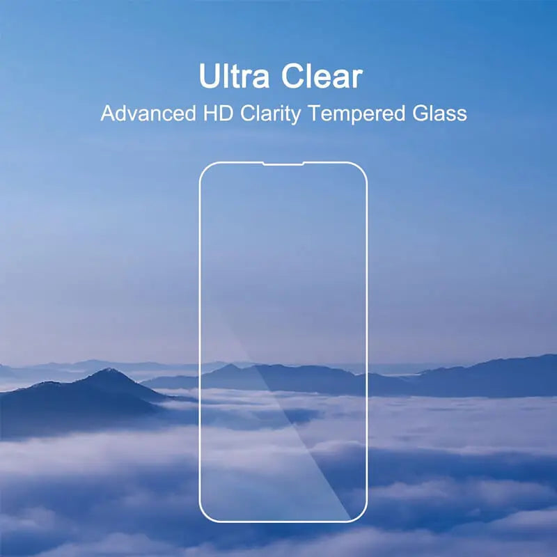 Max Screen Protector Tempered Glass for iPhone 14 15 16 17 18 Pro