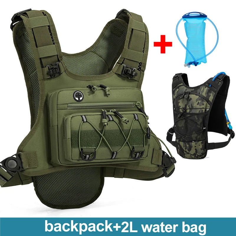 Hydration Vest Bag for Running Hiking Cycling Men Women Breathable Pack