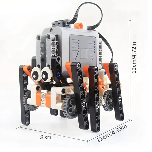 Walking Robot Building Block Hexapod DIY STEM Educational Toy 66844