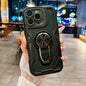 360 Rotating Ring Armour Case for iPhone 11-17 Air Pro Max Plus Heavy Duty