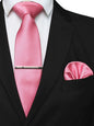 Suits Necktie Clip 8cm Mens Slim Solid Classic Wedding Party Ties