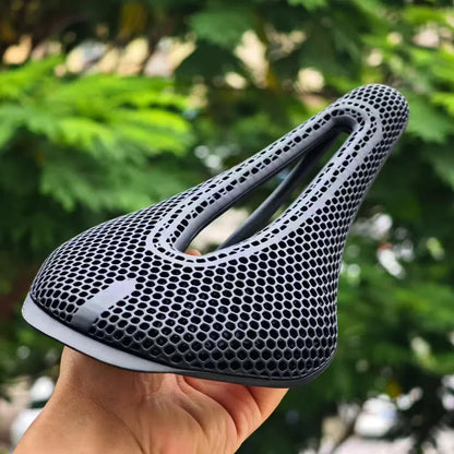 GOLDIX Ultralight 3D Printed Saddle Carbon Base TPU Breathable Seat for MTB Bike