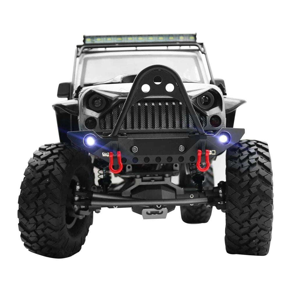 Spare Tire Metal Rear Bumper for Axial SCX10 Upgrade Holder Rack 1.9"