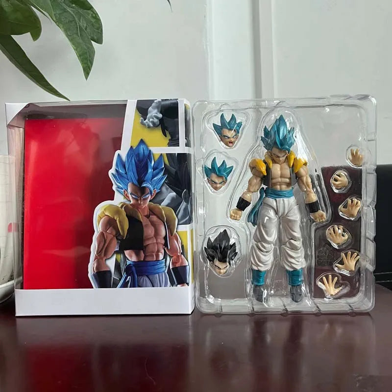 Dragon Ball Super Broly Son Goku Vegeta Gogeta Action Figure Model Toys Joint Movable Doll Birthday Present For Friends-EXPROTAS