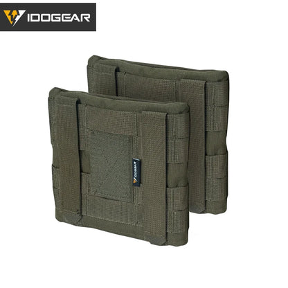 IDOGEAR Tactical Side Plate Pouch For JPC2.0 AVS Vest Molle Hunting Camouflage Side Pouch 35107