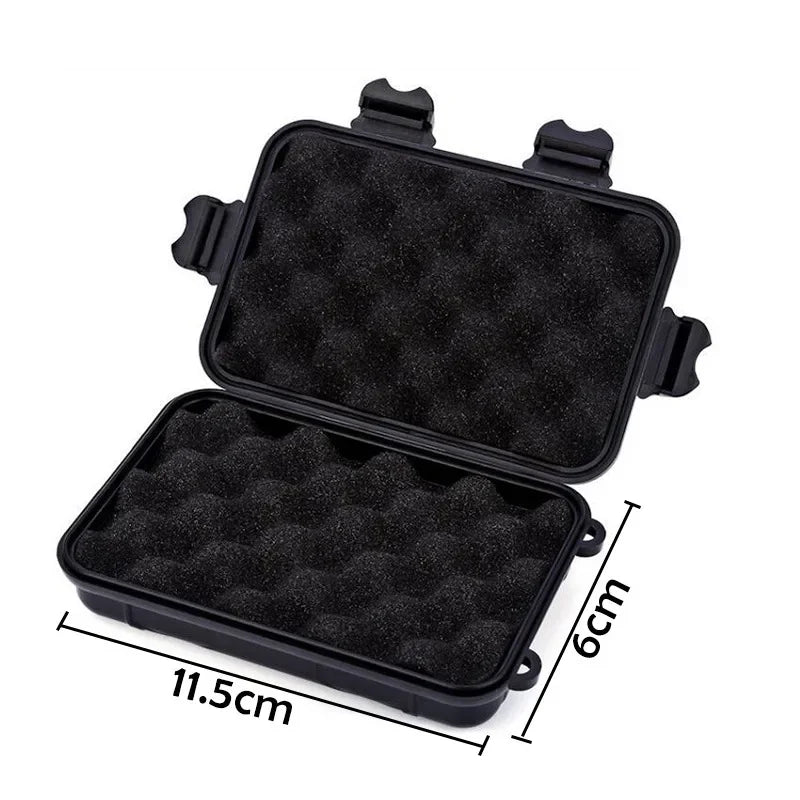 Sealed Survival Box Waterproof Plastic Outdoor Camping Storage Container S/L/XXL