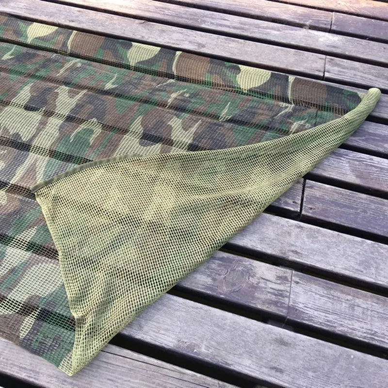 Camouflage Mesh Scarf Tactical Veil Outdoor Hunting Head Wrap