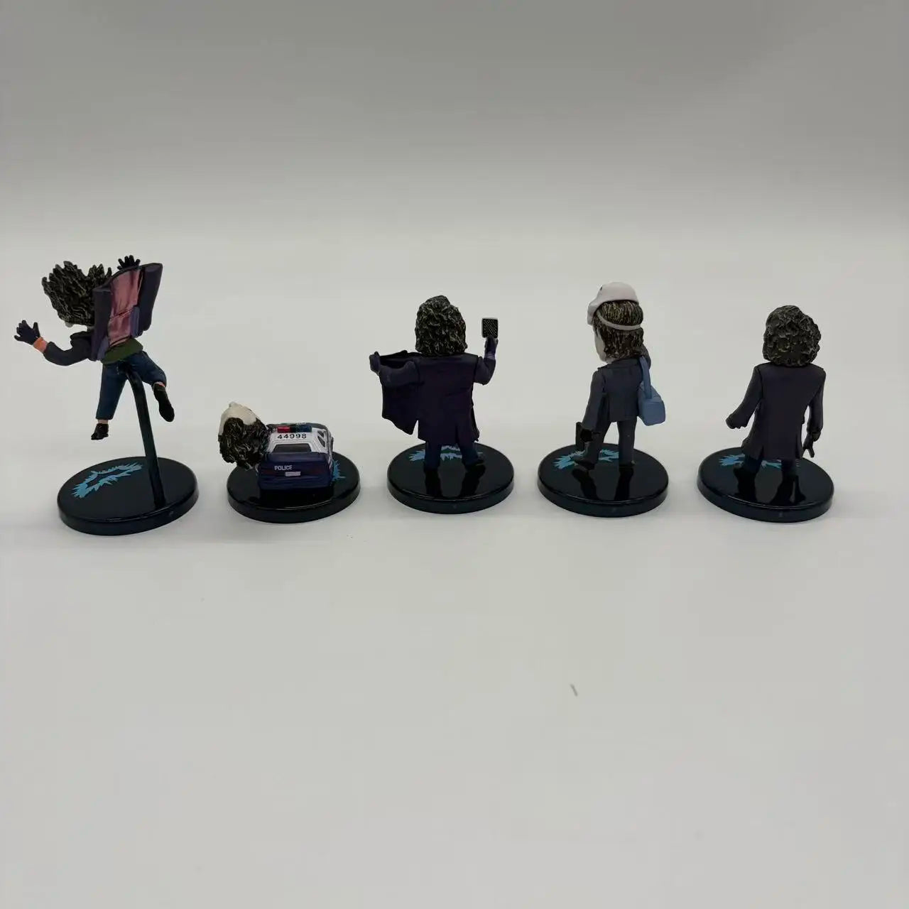 5pcs The Dark Knight Joker PVC Figure Set 6-10cm Collectible Models