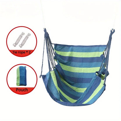 1pc Swing Rocking Chair(With Storage Bag Outdoor Hammock Chair Canvas Leisure Swing Chair No Pillow Or Cushion Dormitory Hammock-EXPROTAS