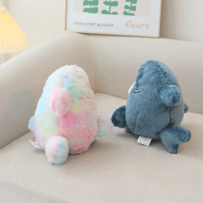 Kawaii Shark Cat Plush Soft Stuffed Doll Toy for Kids Birthday Gift