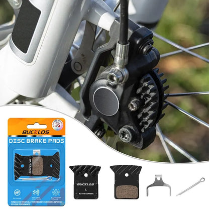 For Shimano MTB Road Hydraulic Brake Pads BUCKLOS Ceramic Disc Pads