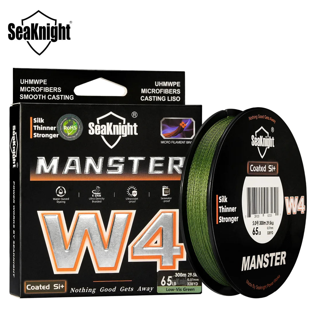 Braided Fishing Line 300M 500M Saltwater Heavy Duty PE SeaKnight