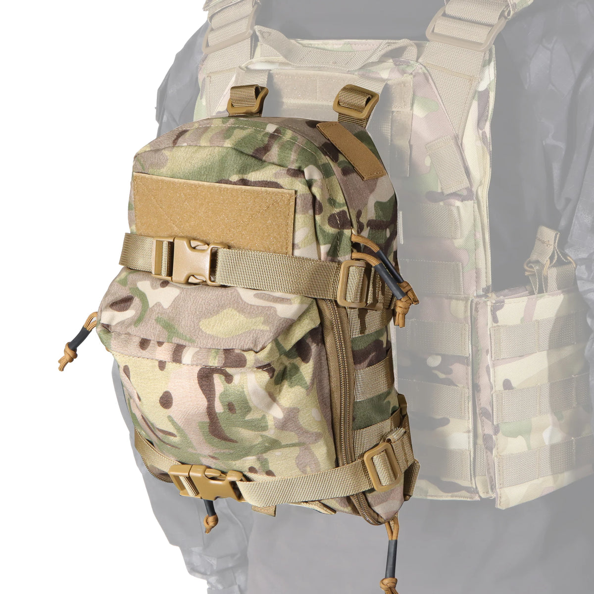 Tactical Hydration Pack Water Bag Carrier Molle Backpack Assault Vest