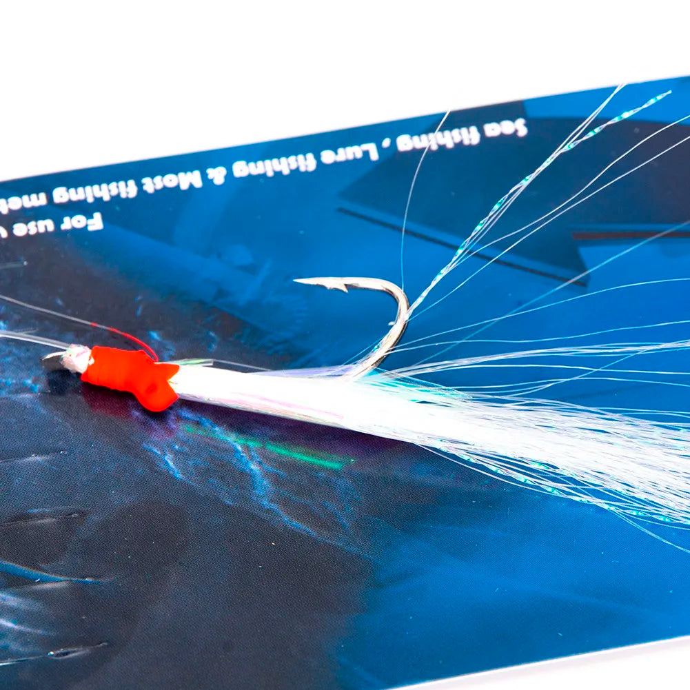 5Pcs Sabiki Fishing Lure Rigs Bait Jigs for Mackerel Sea Fishing