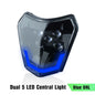 PowerZone Motorcycle  Headlight Headlamp Head Light Supermoto Fairing For KTM EXC SXF MX Dirt Bike Enduro  Headlight - EXPROTAS