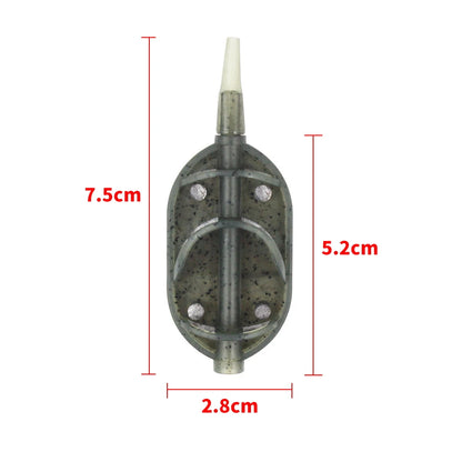 Hirisi Carp Method Feeder Cage 30g–60g Quick Release Bait Basket Tackle Gear