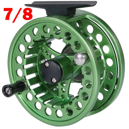 Sougayilang Fly Fishing Reel 5/6 7/8, Die-Cast Aluminum Spool, 11kg Max Drag
