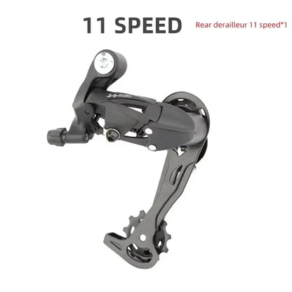 MicroNEW Mountain Bike Rear Derailleur 3x7 3x8 3x9 3x10 3x11 Speed with Internal Shift Cable MTB Bicycle Front Shifter