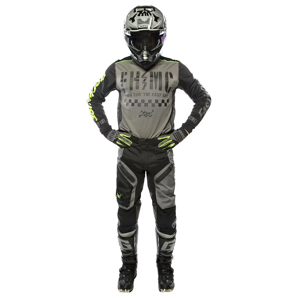 FXR Moto Jersey + Pants Set | 2023 MX Racing Suit for Dirt Bike Off-Road Gear