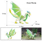 Oenux Fantasy Creature PVC Figure Dragon Phoenix Dinosaur Animal Model - EXPROTAS