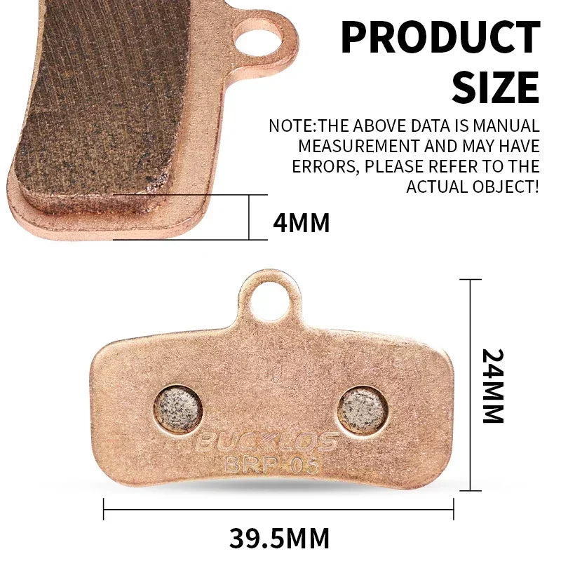 Sintered Metal Disc Brake Pads for Shimano D02S N03A MTB Road