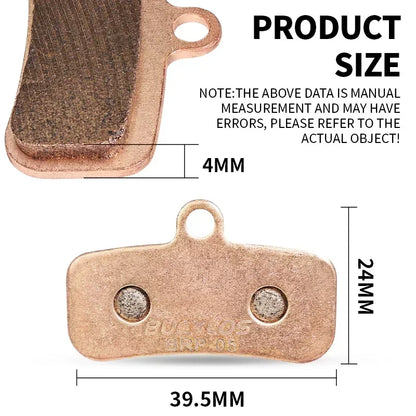 Sintered Metal Disc Brake Pads for Shimano D02S N03A MTB Road