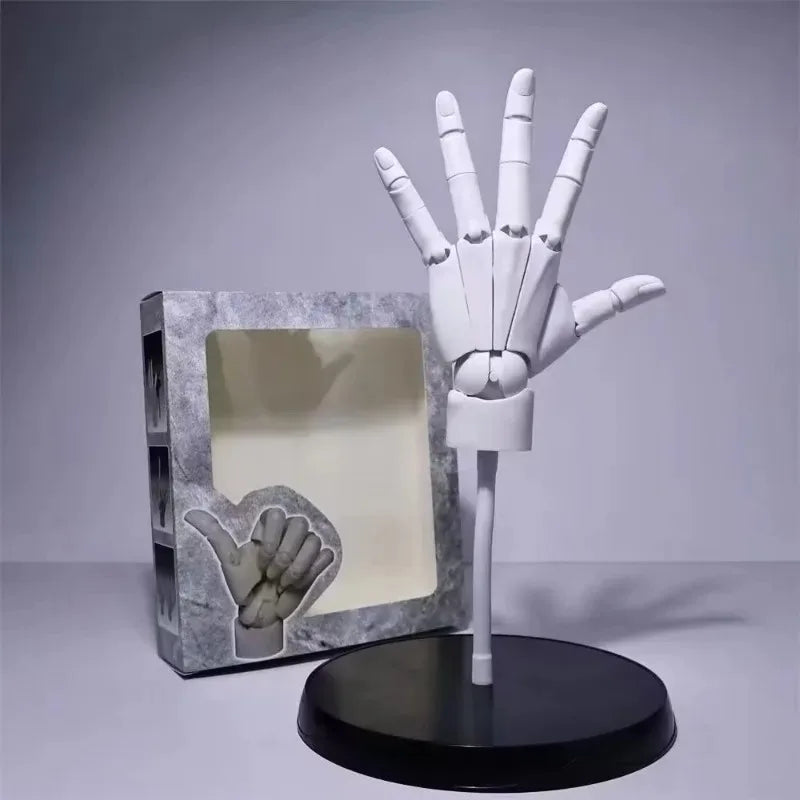 Articulated Hand Model for Drawing, Sketch Artist Painting Sculpture Finger Joint Figurine Figma Doll House Decor