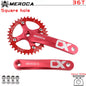 104BCD MTB Crankset 170mm Aluminum Square Taper 32T-42T Chainring
