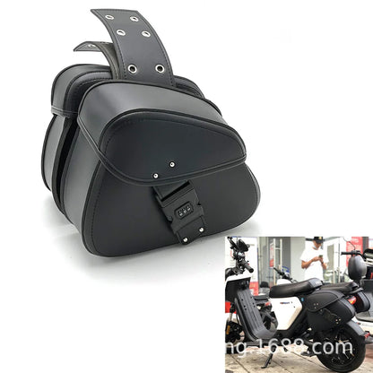 Universal Motorcycle Saddlebags Side Tool Pouch Luggage Storage Bags Saddle Bags For Honda Yamaha Suzuki Harley 883 Backseat Bag