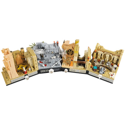 MOC Movie Indiana Jones Temple of The Classic Building Block Compatible With 77015 Tomb Adventure Scenes DIY Model Birthday Toy-EXPROTAS