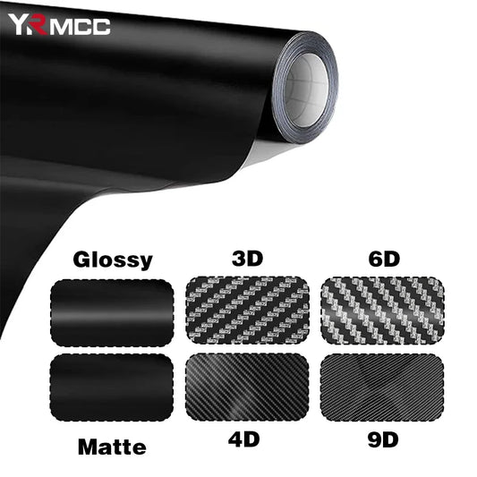 Car Stickers 3D 4D 5D 6D Carbon Fiber Vinyl Wrap Films 150cm Gloss Auto Body Film Motorcycles Sticker Covers for Car Accessories-EXPROTAS
