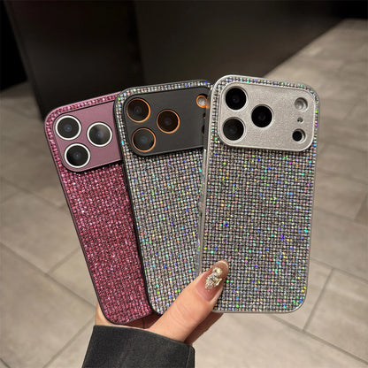 Glitter Starry Sky Diamond Case for iPhone XR-17 Air Pro Max Rhinestone Cover