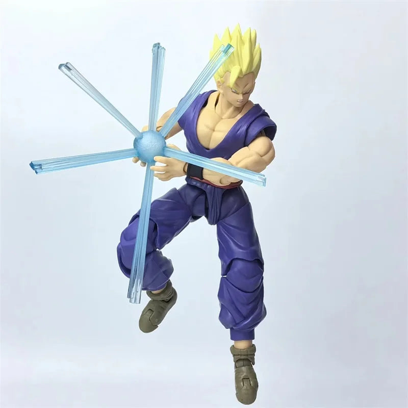 CT TOYS Dragon Ball Z S.H.Figuarts SHF Super Saiyan SSJ Son Gohan Scholar Anime Action Figure Figuras model Collection Gift Toys-EXPROTAS