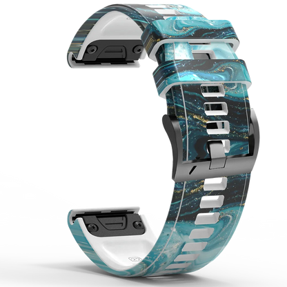 Silicone Strap for Garmin Fenix 7X 8 6X 5X 26mm 22mm Watch Band